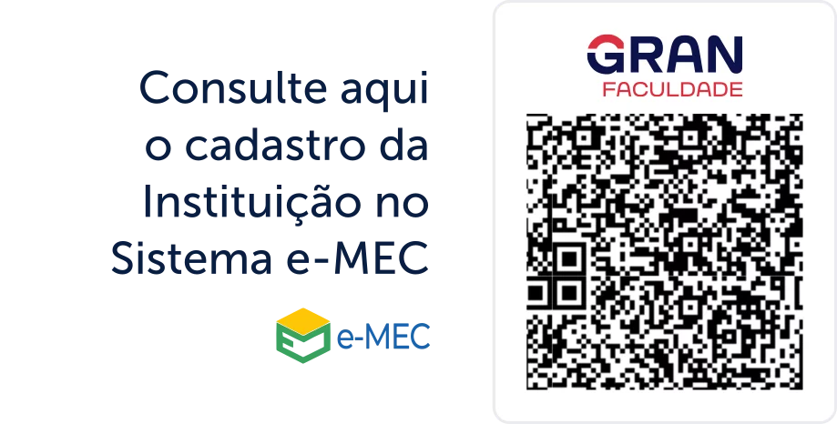 QR Code para o e-MEC da Faculdade Gran